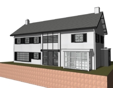 Bestaande toestand woning te Breda