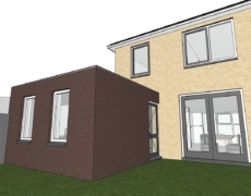 Uitbreiding woning te Made